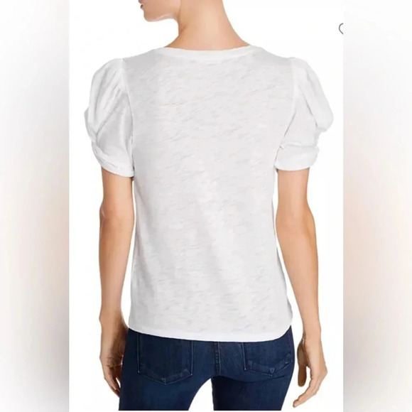 ! Goldie Twisted Puff-Sleeve Tee small - Picture 2 of 7